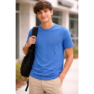 Calvin Klein Jeans Blue Short Sleeve Crewneck T-Shirt Young Men’s Size Small #3